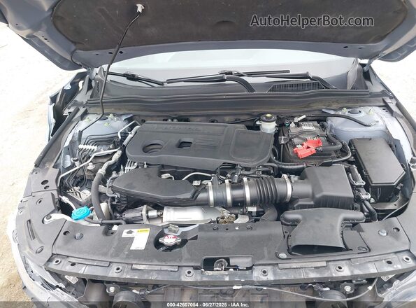 1HGCV2F36MA019276 2021 HONDA ACCORD Light Blue Rear view