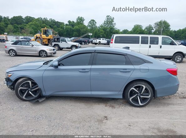 1HGCV2F36MA019276 2021 HONDA ACCORD Light Blue 360 interior view