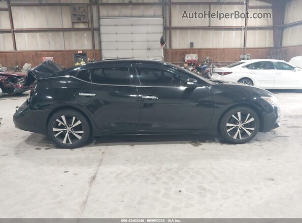 1N4AA6AP2JC397362 2018 NISSAN MAXIMA Black Rear interior view