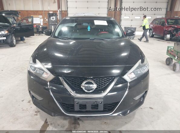 1N4AA6AP2JC397362 2018 NISSAN MAXIMA Black Instrument cluster view