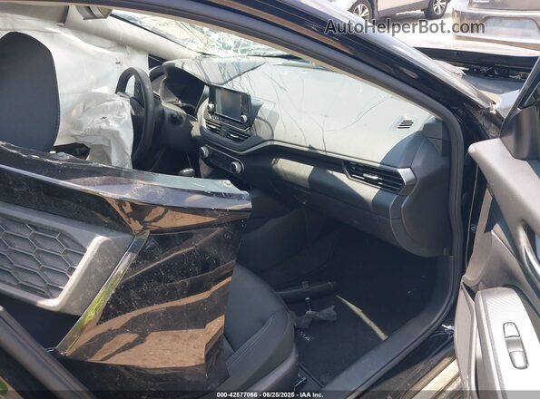 1N4BL4BV7MN394465 2021 NISSAN ALTIMA Черный Вид салона спереди