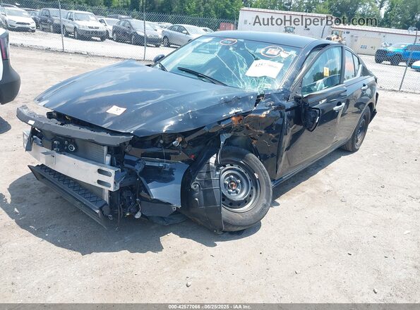1N4BL4BV7MN394465 2021 NISSAN ALTIMA Черный Передняя левая четверть