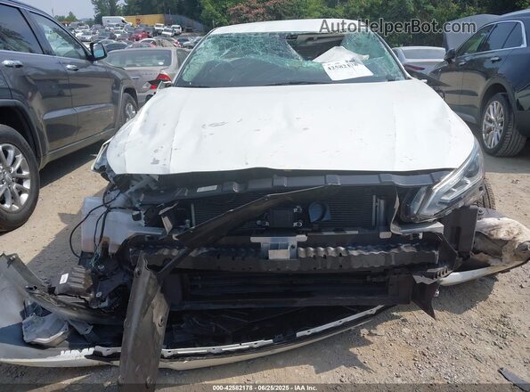 1N4BL4CV1MN391964 2021 NISSAN ALTIMA White Vista del cuadro de instrumentos