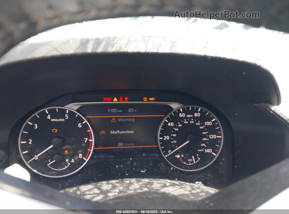 1N4BL4DVXMN311379 2021 NISSAN ALTIMA Black უკანა სავარძლების ხედი