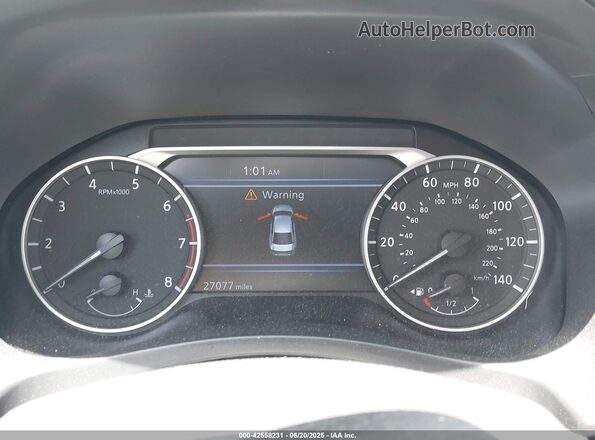 1N4BL4EV6MN345897 2021 NISSAN ALTIMA Silver უკანა სავარძლების ხედი