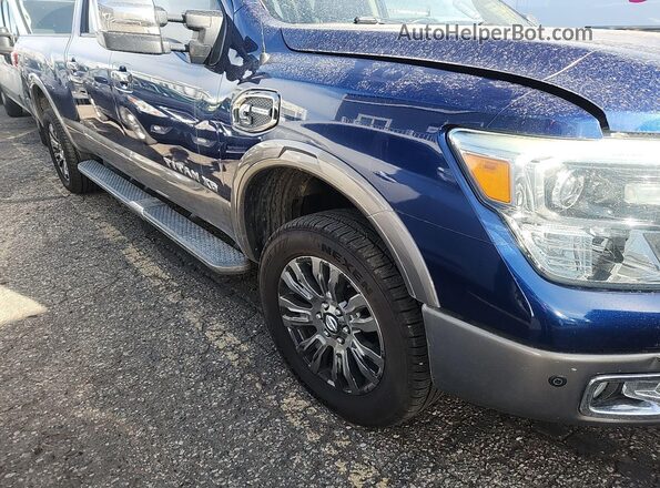 1N6BA1F47GN502505 2016 NISSAN TITAN XD  წინა მარცხენა ხედი სამი მეოთხედიდან