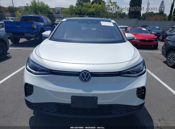 1V2WSPE80SC001869 2025 VOLKSWAGEN ID.4 White Widok zestawu wskaźników