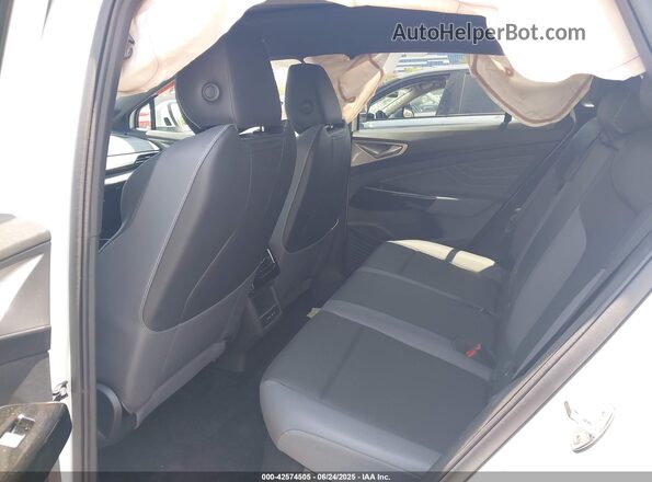 1V2WSPE80SC001869 2025 VOLKSWAGEN ID.4 White Widok naklejki z numerem VIN