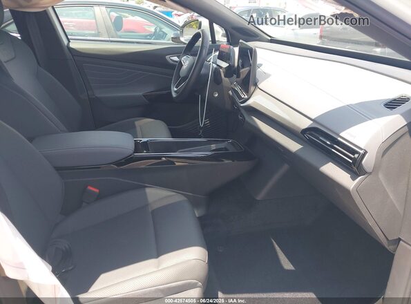 1V2WSPE80SC001869 2025 VOLKSWAGEN ID.4 White Widok wnętrza z przodu
