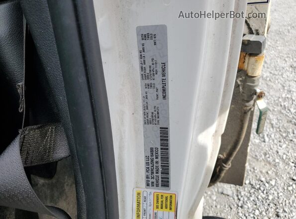 3C7WRCAJ5NG164889 2022 RAM ALL MODELS White Widok naklejki z numerem VIN
