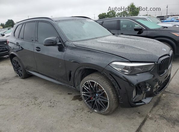 5YMJU0C0XM9H13455 2021 BMW X5 Black 