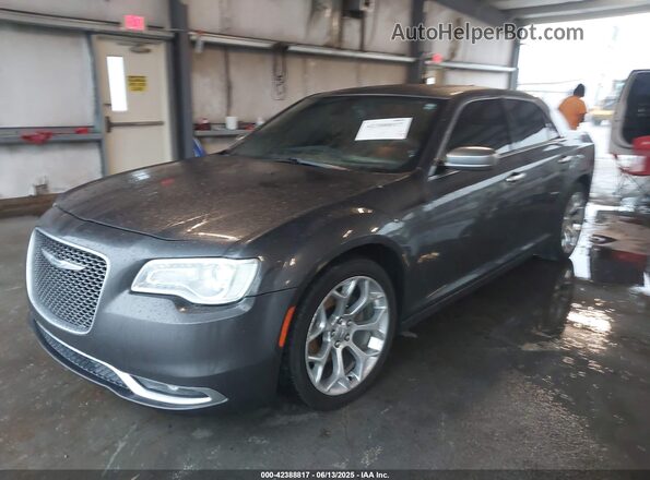 2C3CCAPG0GH248403 2016 CHRYSLER 300 Gray წინა მარცხენა ხედი სამი მეოთხედიდან