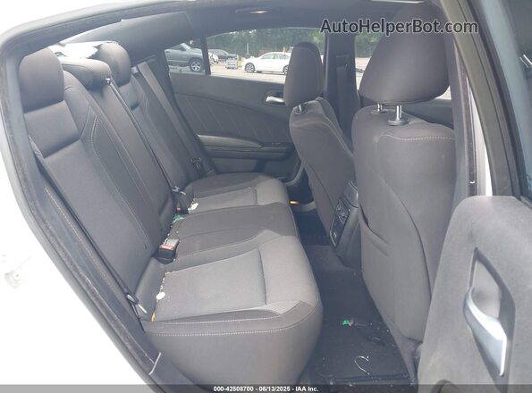 2C3CDXBG6MH633192 2021 DODGE CHARGER White Vista de la etiqueta del VIN