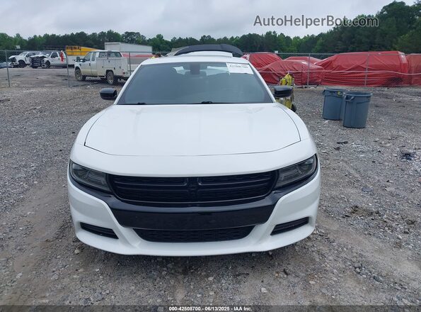 2C3CDXBG6MH633192 2021 DODGE CHARGER White Vista del cuadro de instrumentos
