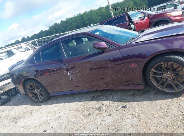 2C3CDXGJ2MH530422 2021 DODGE CHARGER Purple ხელსაწყოთა პანელის ხედი