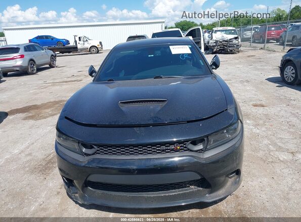 2C3CDXGJ9NH262079 2022 DODGE CHARGER Black უკანა სალონის ხედი