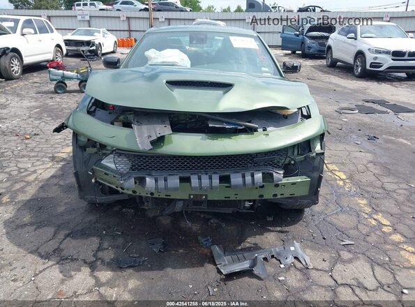 2C3CDXHG6PH583423 2023 DODGE CHARGER Green Widok z przodu