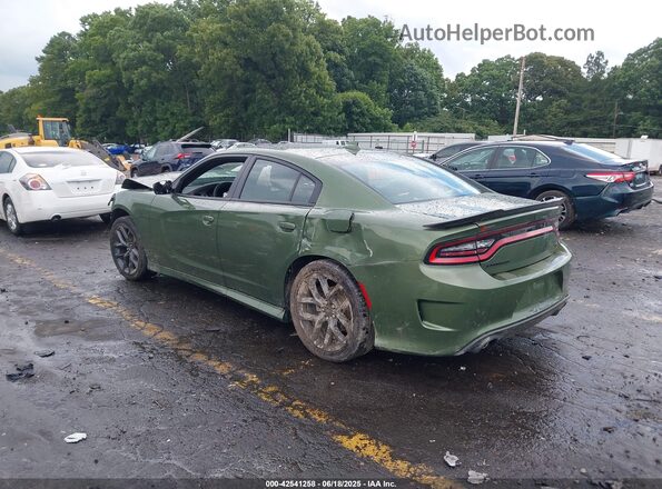 2C3CDXHG6PH583423 2023 DODGE CHARGER Green Tył lewy