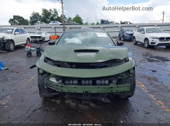 2C3CDXHG6PH583423 2023 DODGE CHARGER Green Widok zestawu wskaźników