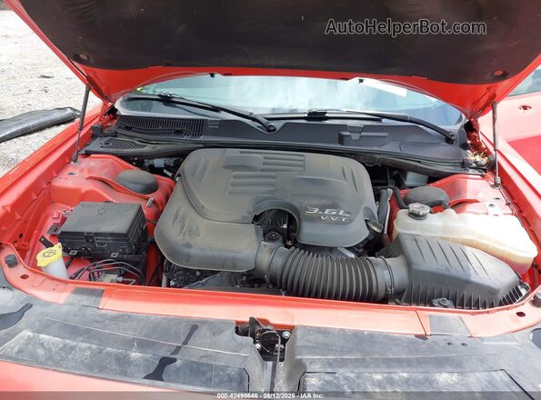 2C3CDZAG8PH527330 2023 DODGE CHALLENGER Orange Rear view