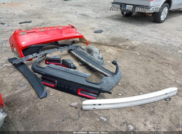 2C3CDZAG8PH527330 2023 DODGE CHALLENGER Orange Instrument cluster view
