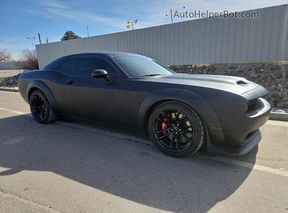 IDCO004543ZZ 2023 DODGE CHALLENGER Black Przód prawy