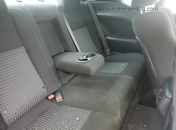 2C3CDZFJ1MH624157 2021 DODGE CHALLENGER Orange Rear seats view