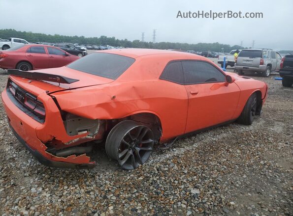 2C3CDZFJ1MH624157 2021 DODGE CHALLENGER Orange Rear right