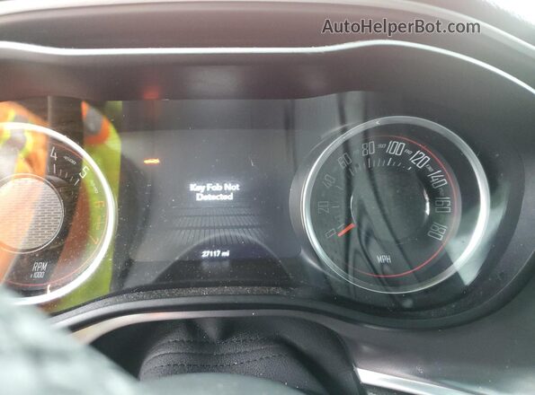 2C3CDZFJ1MH624157 2021 DODGE CHALLENGER Orange Instrument cluster view