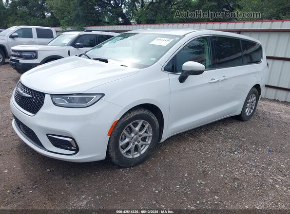 2C4RC1BG8PR623851 2023 CHRYSLER PACIFICA Белый Передняя левая четверть