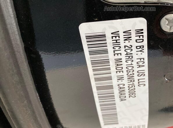 2C4RC1CG3NR153062 2022 CHRYSLER VOYAGER  