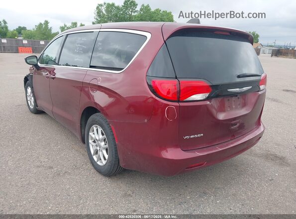 2C4RC1CG3PR535076 2023 CHRYSLER VOYAGER Maroon უკანა მარცხენა