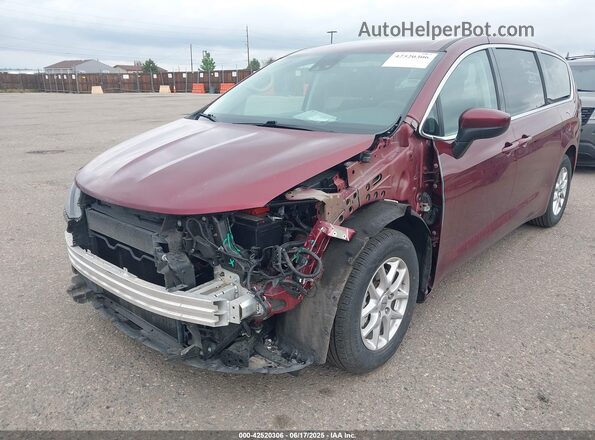 2C4RC1CG3PR535076 2023 CHRYSLER VOYAGER Maroon წინა ხედი