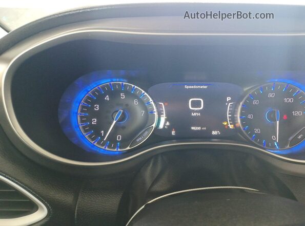 2C4RC1FGXLR222662 2020 CHRYSLER PACIFICA  VIN კოდის სტიკერის ხედი