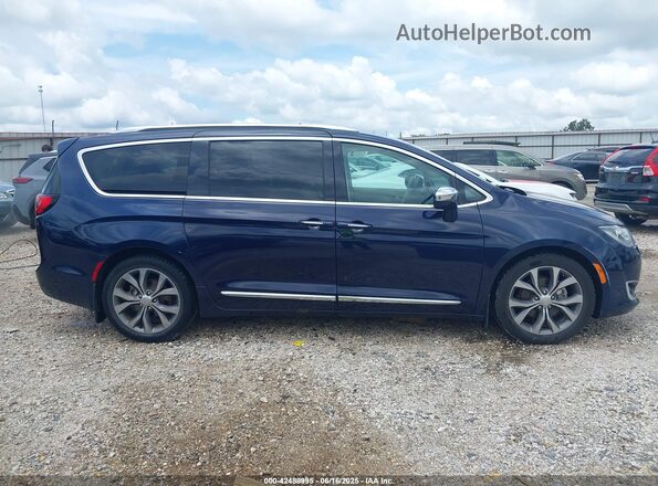 2C4RC1GG5JR234519 2018 CHRYSLER PACIFICA Blue Սալոնի հետևի տեսք