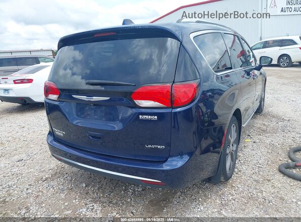 2C4RC1GG5JR234519 2018 CHRYSLER PACIFICA Blue Հետևի աջ