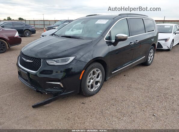 2C4RC1GG9PR623690 2023 CHRYSLER PACIFICA Black Передня ліва чверть