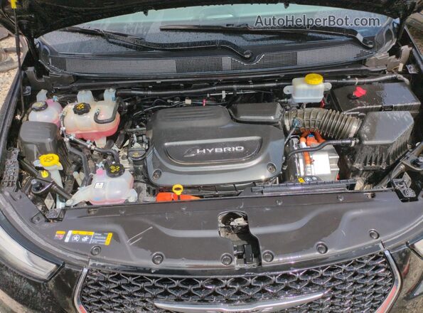 2C4RC1L7XPR541392 2023 CHRYSLER PACIFICA Black ძრავის განყოფილების ხედი