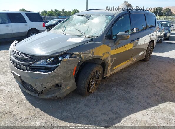 2C4RC3BG3LR278119 2020 CHRYSLER PACIFICA Gray Vista tres cuartos delantera izquierda