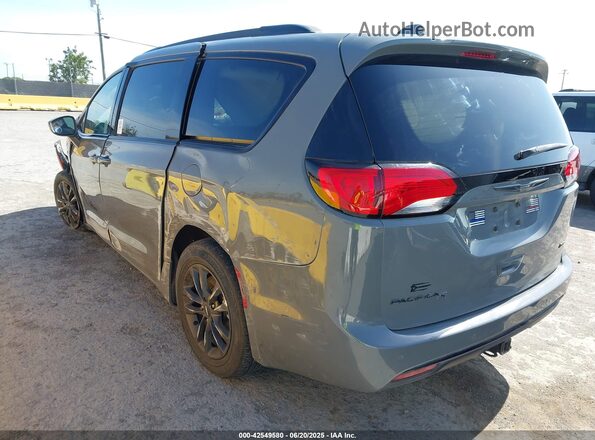 2C4RC3BG3LR278119 2020 CHRYSLER PACIFICA Gray Trasero izquierdo