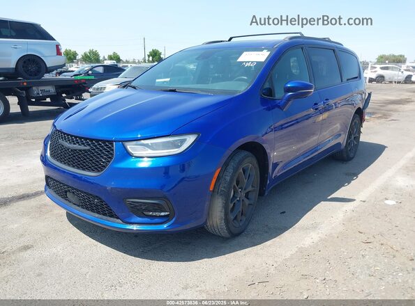 2C4RC3GG9MR574028 2021 CHRYSLER PACIFICA Синий 