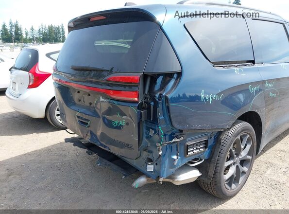 2C4RC3GGXPR555282 2023 CHRYSLER PACIFICA Dark Blue Front view