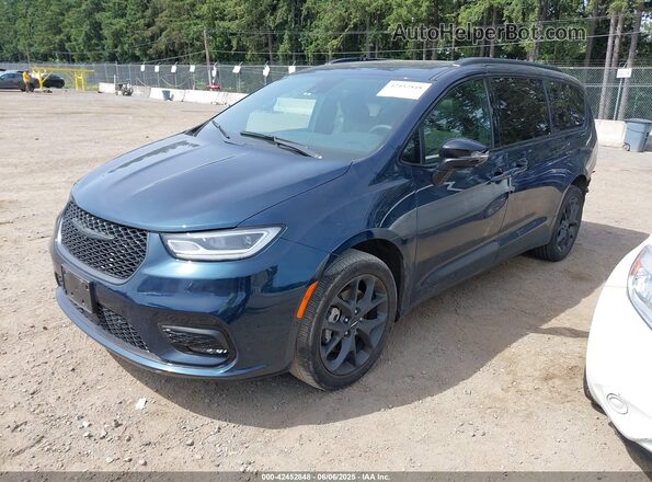 2C4RC3GGXPR555282 2023 CHRYSLER PACIFICA Dark Blue Front left