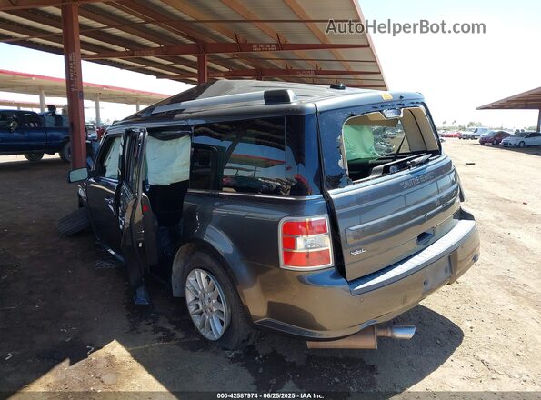 2FMGK5C80JBA16928 2018 FORD FLEX Gray Հետևի ձախ