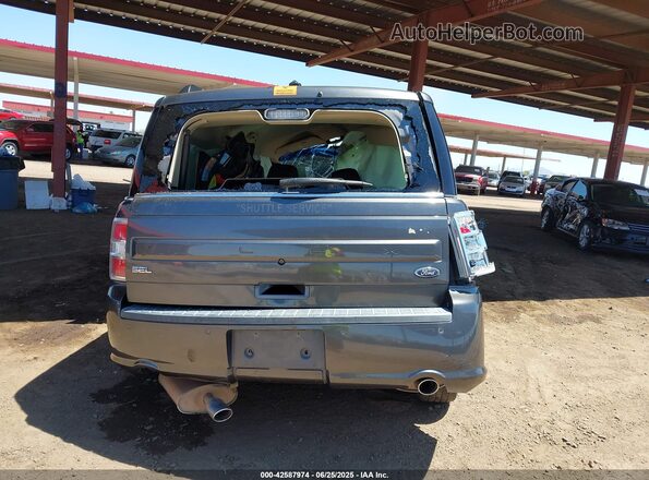 2FMGK5C80JBA16928 2018 FORD FLEX Gray 