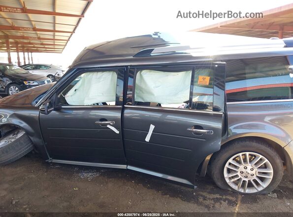 2FMGK5C80JBA16928 2018 FORD FLEX Gray Սալոնի 360 աստիճան տեսք