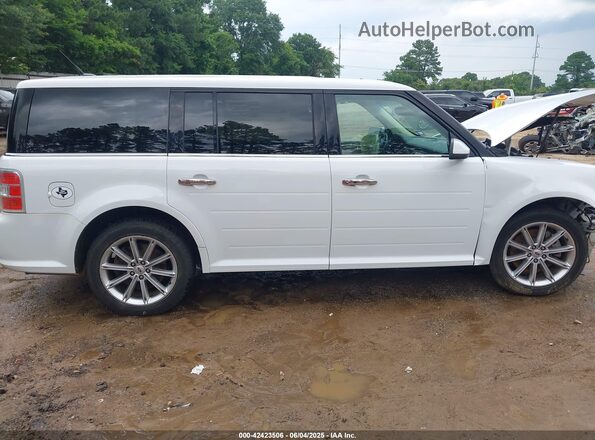 2FMGK5D88KBA12495 2019 FORD FLEX White Սալոնի 360 աստիճան տեսք