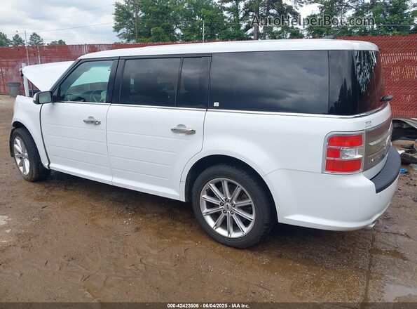 2FMGK5D88KBA12495 2019 FORD FLEX White Հետևի ձախ