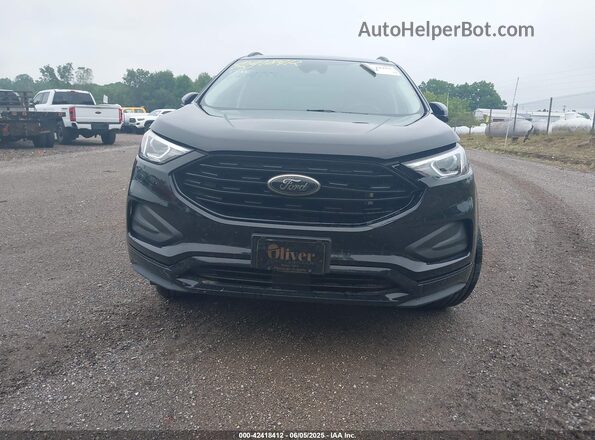 2FMPK4G91RBA84910 2024 FORD EDGE Черный Вид задней части салона
