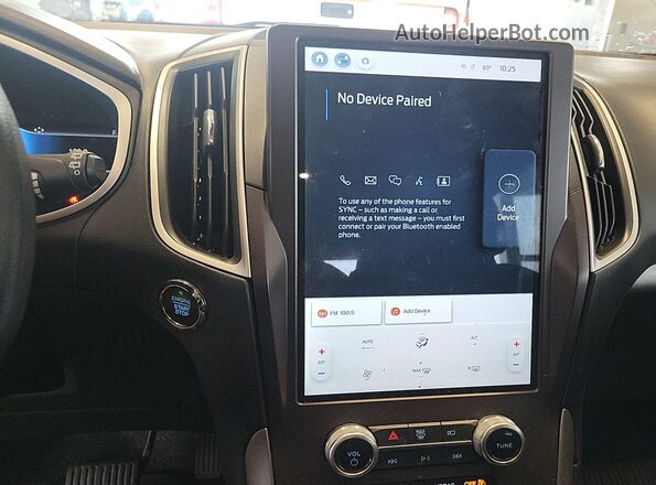 2FMPK4G99MBA22826 2021 FORD EDGE  Вид підкапотного простору